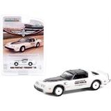 PACK OF 2 - 1980 Pontiac Firebird Trans Am T/A White with Black Top Official Pace Car 64th Annual Indianapolis 500 Mile Race Hobby Exclusive 1/64 Diecast Model Car by Greenlight