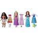 Disney Princess Royal Fashions and Friends 12 inch Fashion Doll Ariel Moana and Rapunzel Ages 4+