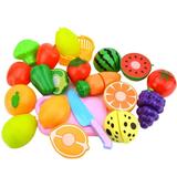 Sehao 2017 Kids Pretend Role Play Kitchen Fruit Vegetable Food Toy Cutting Set Gift other Education