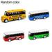 Boc Kid Mini Simulation Pull Back School Luxury Bus Model Collectible Toy Desk Decor