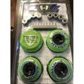 HYPER HOCKEY Inline Skate Wheels Hi/Lo 72mm/80mm Performance Combo 8-Pack # 130510