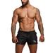 Men s Solid Color Short Pants Compression Workout Shorts Sportswear