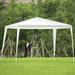 Costway 10 x10 Outdoor Heavy duty Pavilion Cater Events Outdoor Party Wedding Tent White