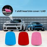 XWQ Gear Shift Head Sticker Durable Dust-proof Gear Shift Knob Trim for Dodge Charger 16-21 Left Drive