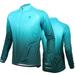 WEST BIKING Men s Cycling Jersey Quick Dry Long-Sleeved Zipper MTB Bicycle Bike Shirt Green