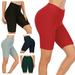 Women s Butt Lifting Five-point Yoga Pants Anti Cellulite Workout Textured Shorts for Jogging Cycling Table Tennis Volleyball Tennis