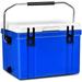 Topbuy 26Quarts Portable Cooler Camping Ice Chest with Stainless Handles for BBQ&hiking&outdoor activities