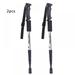 Stibadium Trekking Poles Shock Absorbing Adjustable Hiking or Walking Sticks for Hiking Collapsible Strong 2 Pack Lightweight Walking Pole