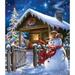 SunsOut Christmas Cheer 550 Piece Jigsaw Puzzle 57148