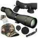 Vortex Optics Viper HD 20-60x85 Straight Spotting Scope V503 with Free Hat (Camo Forest) and Lens Cleaning Pen Bundle