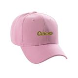 Daxton USA States Classic Structured Golf Dad Hat Cap Pink Hat Chicago