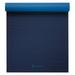 Gaiam Yoga Mat 5mm Navy & Blue Longer/Wider