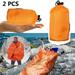 EQWLJWE 2pcs Outdoor Hiking Hiking Camping Travel Survival Sleeping Bag Waterproof Cold Camping and Hiking Supplies Holiday Clearance