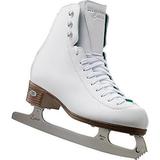 Riedell 119 Emerald - White Ladies Figure Skate Medium