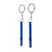 2pcs Outdoor Survival Camping Training Emergency Safety Whistle // Blue/Black/Red