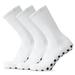 Tomfoto 3 Pairs Slip Soccer Socks Team Sports Socks Outdoor Fitness Breathable Quick Dry Socks Wear-resistant Athletic Socks -skid Socks For Football Basketball Hockey Sports