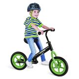 Balance Bikes for Boys Girls Lightweight Kids Sport Balance Bike for 2-5 Years Old Height Adjustable Toddler Balance Bicycles for Kids No Pedal Sports Training Bicycles Children Push Bikes Green