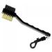 Brass s Golf Club Cleaning Cleaner Ball Brush With Snap Clip