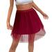 vbnergoie Tulle Skirts For Women Short Tutu Layered Short Prom Party Mini Skirt Tennis Skirts Womens Mini Skirt