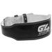 G4 Vision Genuine Leather Adjustable Weightlifting Belt 4 Gym Fitness Bodybuilding Powerlifting Deadlifting Thrusters Back Support Heavy Workout (Large Black)