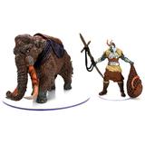 D&D Icons of the Realms Miniatures: Snowbound Frost Giant & Mammoth Premium Set (Set 19) - 2 Prepainted Miniature Set Dungeons & Dragons
