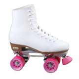 Chicago Ladies Classic Quad Roller Skates White Size 10