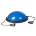 Titan Fitness Blue Balance Ball Trainer with Resistance Bands and Foot Pump 23.5 Diameter Inflatable Yoga Ball for Home Gym Workouts Resistance Exercises Balance Core Strength Training