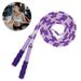 Amble Jump Rope Soft Beaded Segment Jump Rope - Adjustable for Men Women and Kids - Tangle-Free for Keeping Fit Training Worko