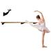 Ballet Barre Single Bar 12 FT Long 2.0â€� Diameter Black Kids and Adults Open Bracket Wall Mounted Fixed Height Wooden Ballet Barre Home/Studio Ballet Bar Dance Bar Stretch Bar Dancing/Stretching