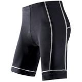 Sponeed Mens Bike Shorts Padded Quick Dry Breathable Riding Clothing Black S