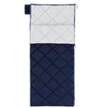 Ozark Trail XL Deluxe 40-Degree Warm Weather Rectangular Adult Sleeping Bag Navy Blue 80 x36 extra long