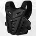 Motorcycle Armor Vest Motorcycle Riding Chest Armor Back Protector Armor Motocross Off-Road Racing Vest Black