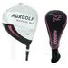 AGXGOLF XL Girl s Tween Length (43.0 ) 460cc Over Size 12 Degree Driver (Pink): Girl s Flex Graphite Shaft + Head Cover: Right Hand