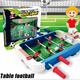 EQWLJWE 10.8in Small Foosball Table for Little Kids Table Top Wooden Hockey Game Tabletop Soccer/Foosball Game Mini Foosball Table Football Table Birthday Gift World Cup Clearance