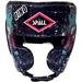 Spall Pro US PU Leather Boxing Head Gear for Fighting Sports Muay Thai Karate Training Martial Arts MMA Kickboxing and Taekwondo (Large)