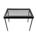 Meterk Outdoor Folding Picnic Grill Table Portable Camping Desk Steel Grill Stand Table for Picnic Hiking Camping Beach Cooking and Backyard Use