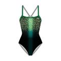 TYR Womens Odyssey Diamondfit One Piece (Green 26)