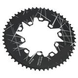 Domqga 54T Narrow Wide Chainring Lp Litepro 110/130mm BCD Oval Chainring 54T Narrow Wide Chainring For 7 8 9 10 Speed Road Folding Bike Narrow Wide Chainring