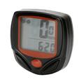 Wired Bicycle Speedometer Odometer Cycle Computer LCD Display for Bikes Pedometer