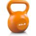 Women Exercise Kettlebells with Vinyl Coated Strength Training Kettle Bell for Home Workout Strong Grip Weights 5/10/15/20LB