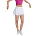 CIRREOUS Women Pleated Tennis Skirts Layered Ruffle Mini Athletic Sports Skirts with Shorts for Running Workout