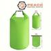 Peach Motor Parts PM-DryBag-20L-Green Waterproof Bag 20 Liter Florescent Green Polyester (15 x 20 Inches Flat) Dry Bag; Fits QuestÂ®: Dry Bag GeckobrandsÂ®: Dry Bag SealLineÂ®: Dry Bag Field &