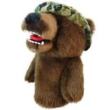 NEW Daphne s Headcovers Military Bear 460cc Driver Headcover