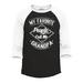 Shop4Ever Men s My Favorite People Call Me Grandpa Raglan Baseball Shirt Small Black/White