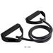 Resistance Bands Resistance Tubes with Foam Handles Exercise Cords For arms biceps leg abs Strength Training 20-30LBS Black