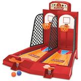 Perfect Life Ideas One or Two Player Desktop Basketball Game Classic Arcade Games Basket Ball Shootout Table Top Toy