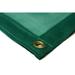 Mytee Products 12 x 24 Green Heavy Duty 6 Oz 70% Shade Mesh Tarps with Grommets ROLL-Off | Sturdy Mesh Tarp Shades for Sun Light Blockage Green House Garden Swimming Pool Balcony Privacy Mesh