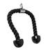 GSE Games & Sports Expert 28.5 Dual Grip Tricep Rope. Pull Down Cable Attachment Training Rope Accessories for Arm Exercise Strength Training