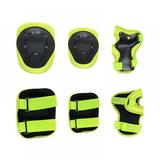 Kids/Youth/Adult Knee Pads Elbow Pads with Wrist Guards Protective Gear Set 6 Pack for Rollerblading Skateboard Cycling Skating Bike Scooter Riding Sports