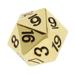 D20 Twenty Sided 0.87inch Polyhedral s w/ glow the Dark Number